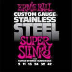 Ernie Ball 2248 Stainless Steel Super Slinky 9-42 kép, fotó