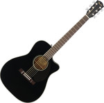 Fender CC-60SCE Black elektro-akusztikus gitár kép, fotó
