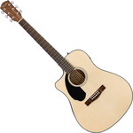 Fender CD-60SCE Natural balkezes elektro-akusztikus gitár kép, fotó