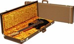 Fender G&G Deluxe Strat/Tele Hardshell Case, Brown kép, fotó