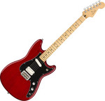 Fender Player Duo-Sonic HS, MN, Crimson Red Transparent kép, fotó