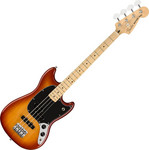 Fender Player Mustang Bass PJ, MN, Sienna Sunburst kép, fotó