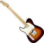 Fender Player Telecaster balkezes, MN, 3-Color Sunburst kép, fotó