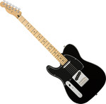 Fender Player Telecaster balkezes, MN, Black kép, fotó