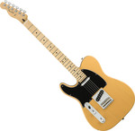 Fender Player Telecaster balkezes, MN, Butterscotch Blonde kép, fotó