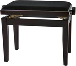 Gewa 130.040 Deluxe zongorapad, matt rózsafa, fekete bársony kép, fotó