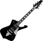 Ibanez PSM10-BK Paul Stanley miKro rövid menzúrás gitár kép, fotó
