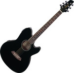 Ibanez TCY-10E BK Talman akusztikus gitár kép, fotó