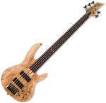 LTD/ESP B-205SM-FL Fretless Natural Satin electric bass guitar kép, fotó