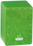 Nino Percussion NINO955GR Mini Cajon shaker, zöld kép, fotó