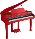 Orla Grand Piano 120 digitális zongora, piros kép, fotó