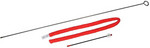 Slide-O-Mix SLIDE-3-RD cleaning set for small/medium trombones (up to 13.34 mm. bore), rod, red toweling sheath and brush Slide-O-Mix SLIDE-3-RD kép, fotó