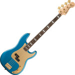 Squier 40th Anniversary Precision Bass, Gold Edition, LRL, Lake Placid Blue kép, fotó