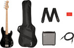 Squier Affinity Precision Bass PJ Pack, MN, Black kép, fotó
