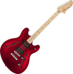 Squier Affinity Starcaster, MN, Candy Apple Red kép, fotó