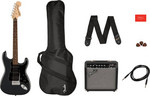 Squier Affinity Stratocaster HSS Pack, LRL, Charcoal Frost Metallic kép, fotó