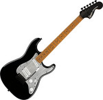 Squier Contemporary Stratocaster Special, Roasted MN, Silver Anodized Pickguard, Black kép, fotó