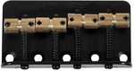 Wilkinson BB-WBBC-B bridge-tailpiece Jocker/ Puncher bass, pitch 19mm, brass saddles, black kép, fotó