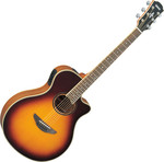 Yamaha APX-700 II Brown Sunburst elektro-akusztikus gitár kép, fotó