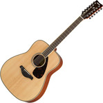 Yamaha FG820-12 MKII Natural 12-String Acoustic Guitar kép, fotó