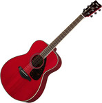 Yamaha FS820 MKII Ruby Red akusztikus gitár kép, fotó