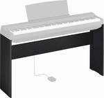 Yamaha L-125B fekete digitális zongora állvány kép, fotó