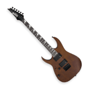 Balkezes elektromos gitár kép